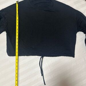 Express Black Cropped Top for Women